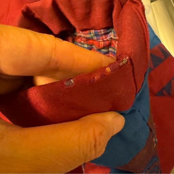 handmade Hmong jacket patchwork - Picture 7 of 7